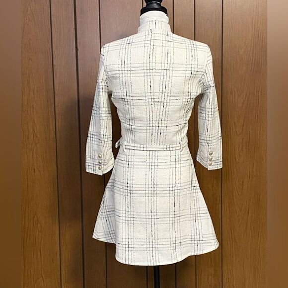 Generation Love June Tweed Checkered Minidress size S - Picture 10 of 14